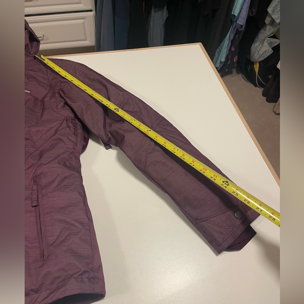 Columbia Purple Interchange Ski Jacket - Picture 10 of 16